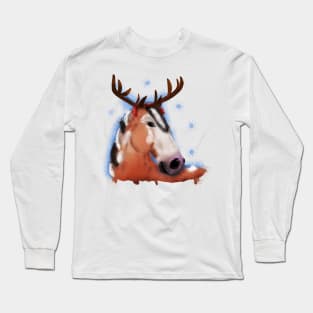 Christmas horse Long Sleeve T-Shirt